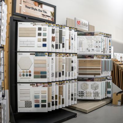 Daltile display at Carr's Floor Trader Design Outlet