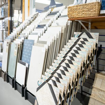 tile display in FWB and Destin, FL, showrooms