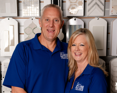 Floor trader owners, Dan and Marcia